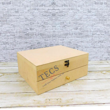40 Slot Jewelry Box With Plain Lid